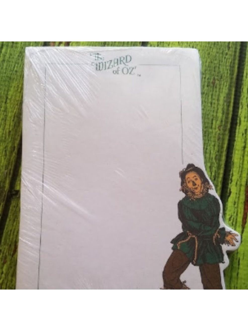 Wizard of Oz MGM Grand the Scarecrow notepad